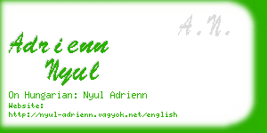 adrienn nyul business card